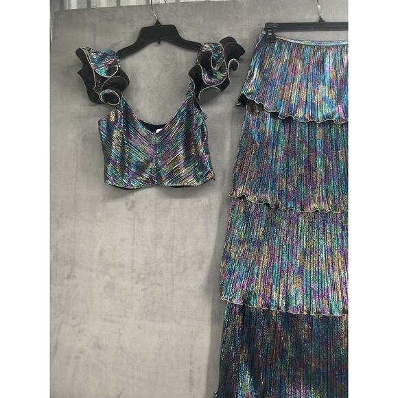 Free People Saylor Gianna Skirt Set S - Picture 7 of 12